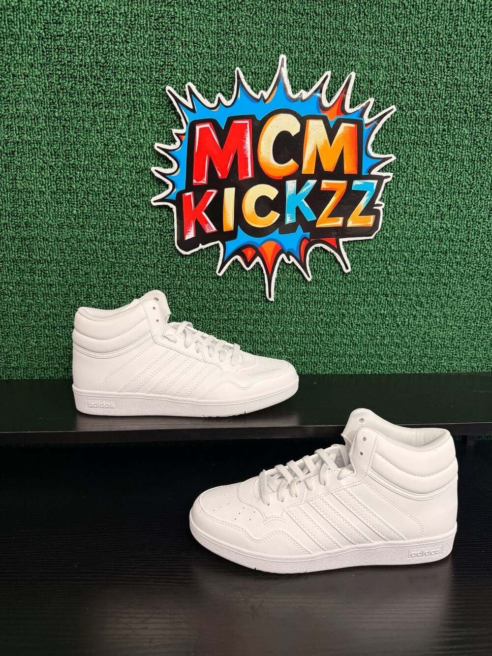 adidas Hoops 4.0 Mid Shoes White